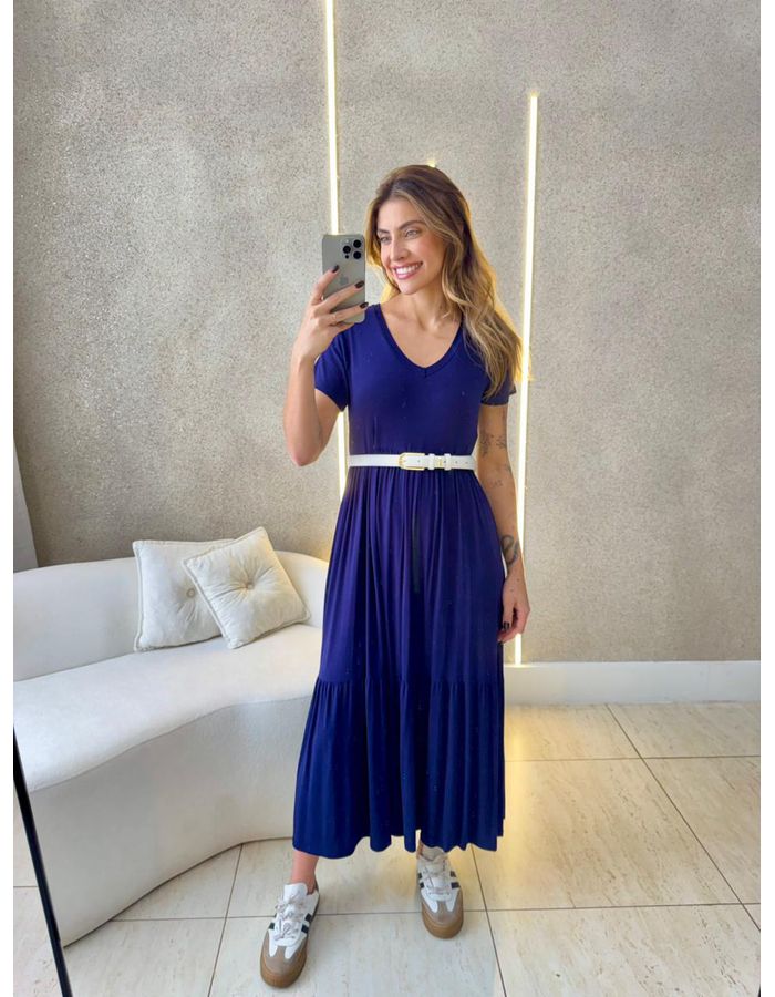 VESTIDO PATRICIA MALHA AZ... - MOOD STORE