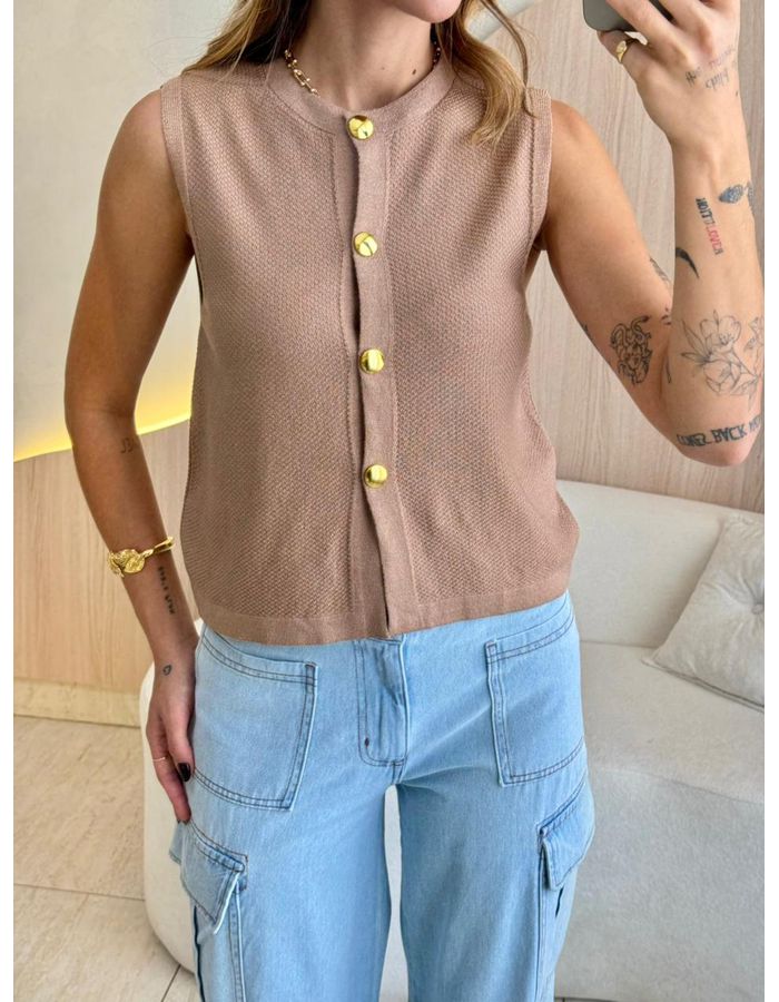 BLUSA MANGA CURTA LIVIA M... - MOOD STORE