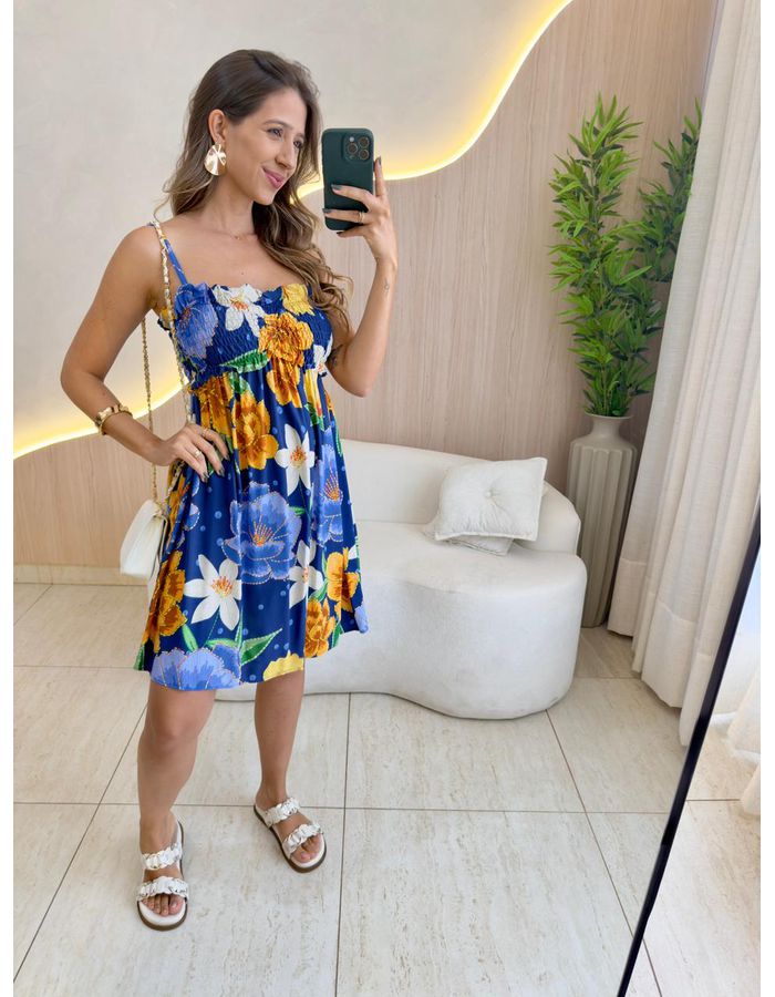 VESTIDO CURTO CLARISSE AZ... - MOOD STORE