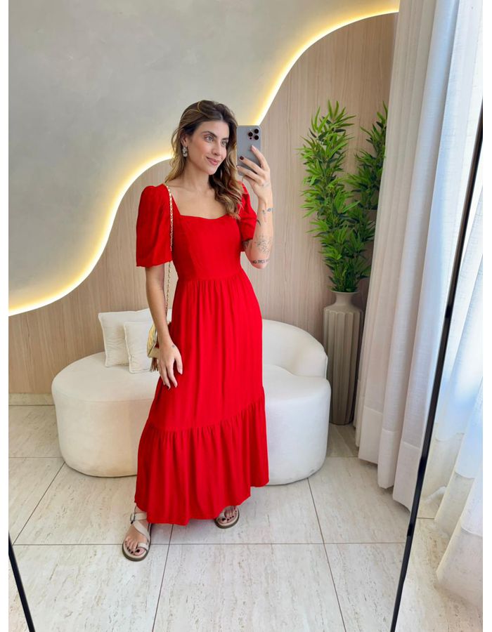 VESTIDO MIDI ANA BEATRIZ ... - MOOD STORE