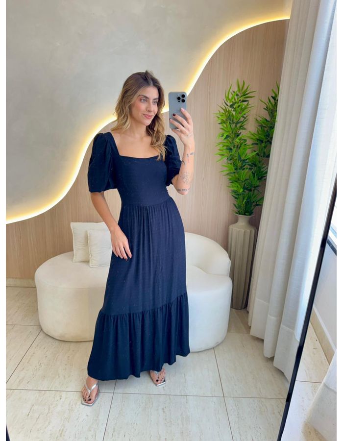 VESTIDO MIDI ANA BEATRIZ ... - MOOD STORE