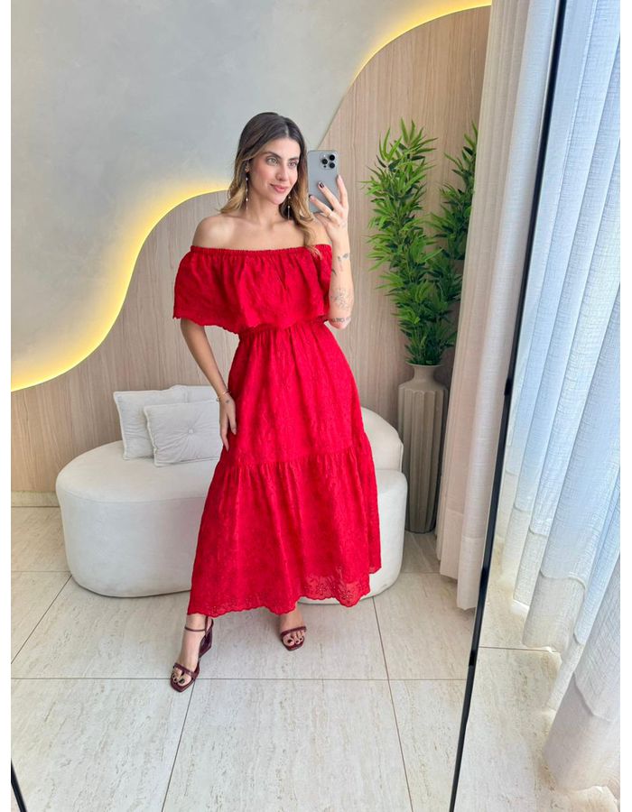 VESTIDO SOFIA VERMELHO - MOOD STORE