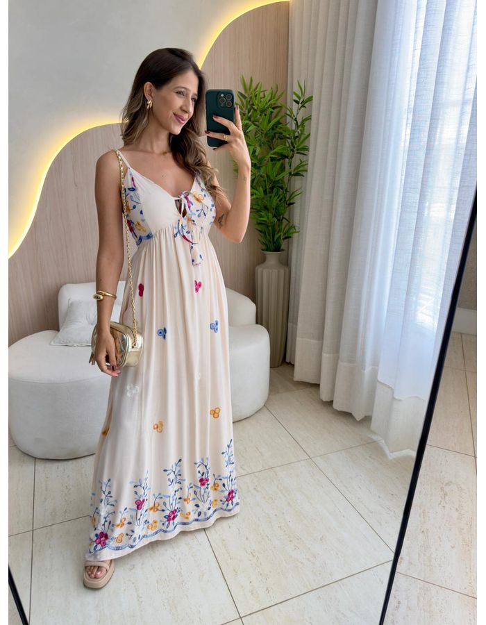 VESTIDO LONGO LAURIANE NU... - MOOD STORE