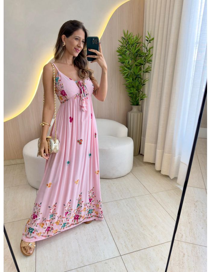 VESTIDO LONGO LAURIANE RO... - MOOD STORE