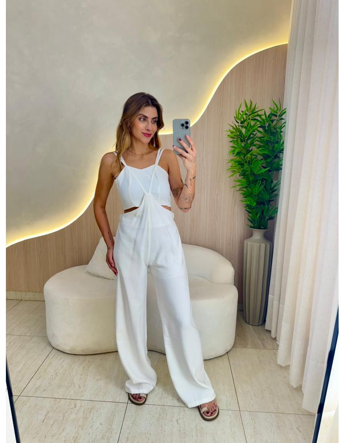 MACACÃO ELISANDRA OFF - MOOD STORE