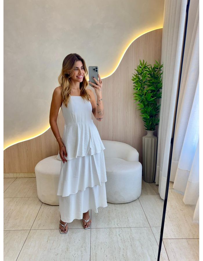 VESTIDO MIDI JULY OFF - MOOD STORE