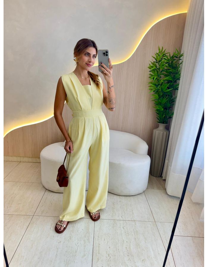 MACACÃO PANTALONA BYA AMA... - MOOD STORE