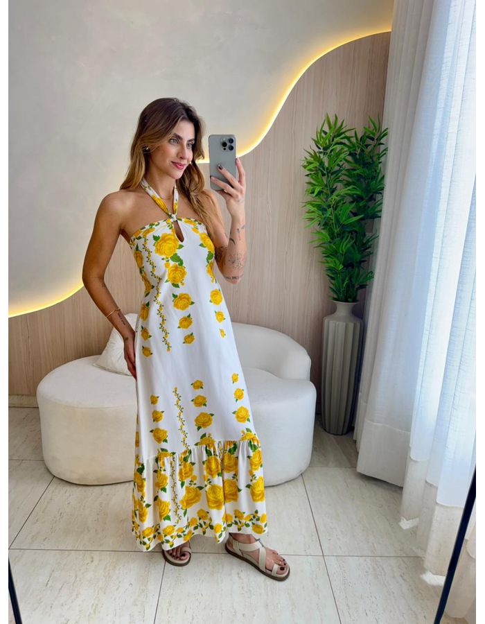 VESTIDO MIDI SUZANE AMARE... - MOOD STORE