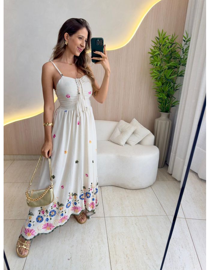 VESTIDO MIDI MARESSA ROSA... - MOOD STORE