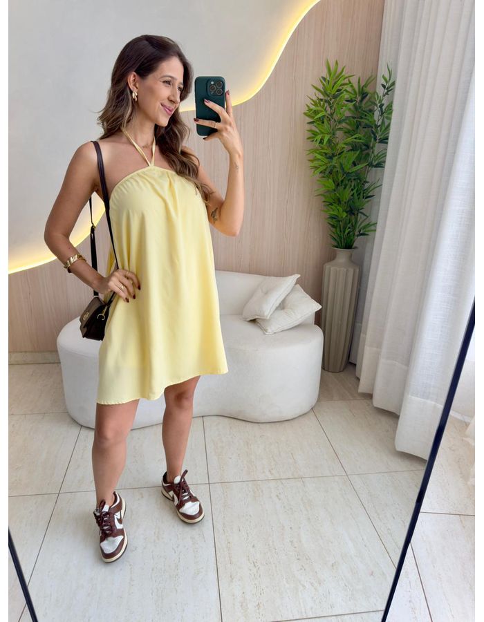 MACAQUINHO DAIANA AMARELO - MOOD STORE