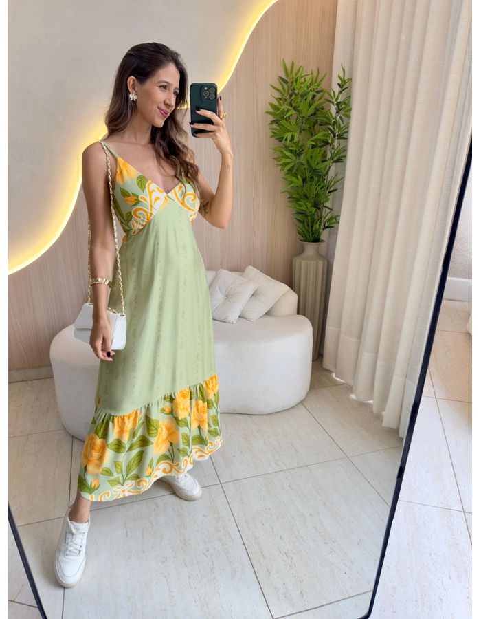 VESTIDO MIDI ANA LAURA VE... - MOOD STORE