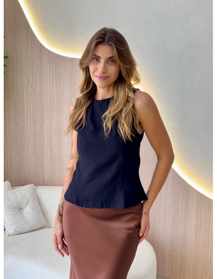 BLUSA MANGA CURTA ANELISE... - MOOD STORE