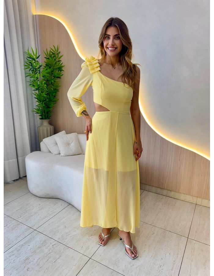 VESTIDO MIDI MARINA AMARE... - MOOD STORE