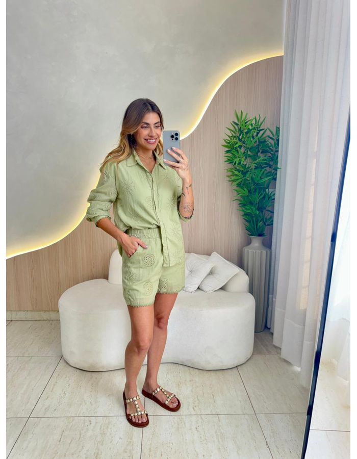 CONJUNTO SHORT LISBOA VER... - MOOD STORE