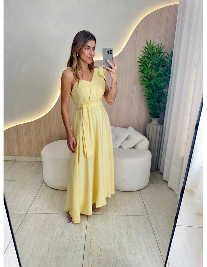 VESTIDO MIDI TALITA AMARE... - MOOD STORE