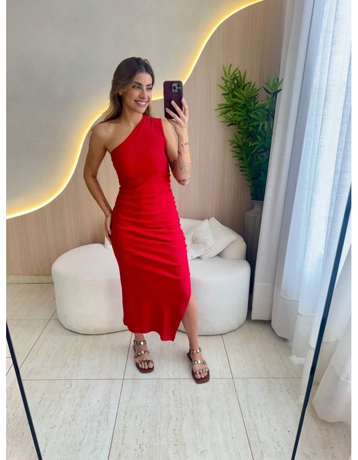 VESTIDO MIDI ANA LUIZA VE... - MOOD STORE