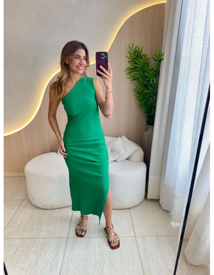 VESTIDO MIDI ANA LUIZA VE... - MOOD STORE