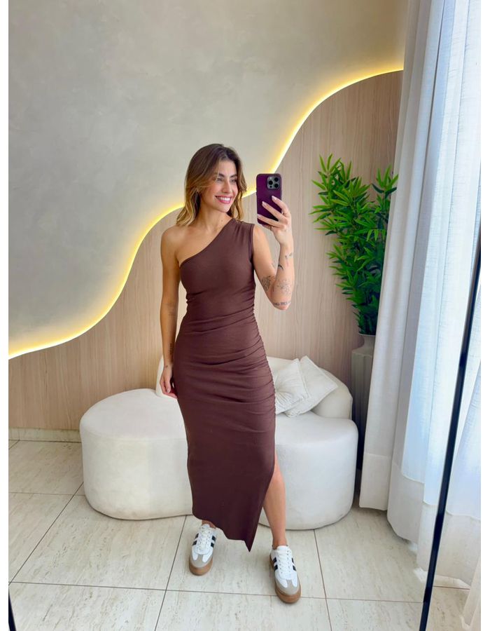 VESTIDO MIDI ANA LUIZA MA... - MOOD STORE