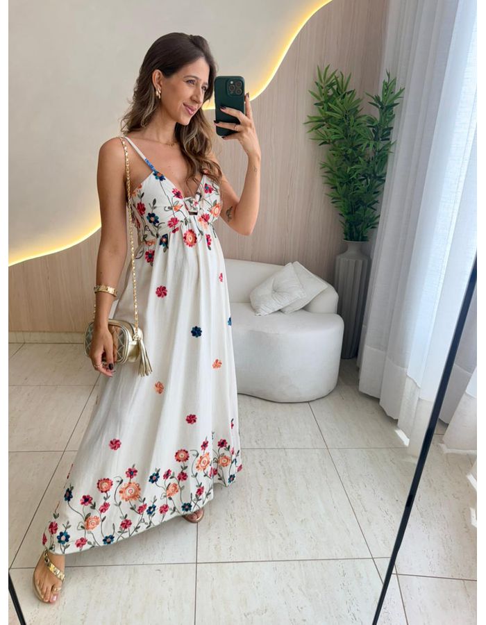 VESTIDO MIDI JAQUELINE VE... - MOOD STORE