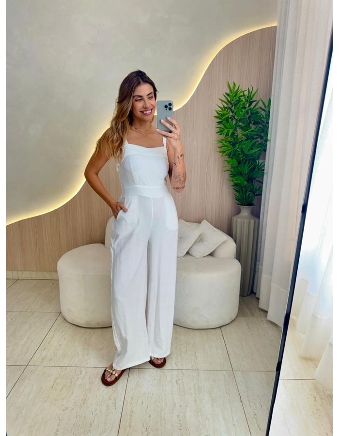 MACACÃO RAFAELA BRANCO - MOOD STORE