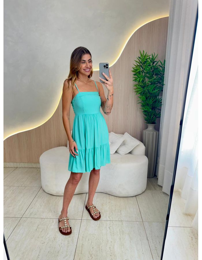 VESTIDO CURTO GIANE VERDE... - MOOD STORE