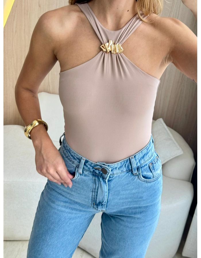 BLUSA BODY STEFANI NUDE - MOOD STORE