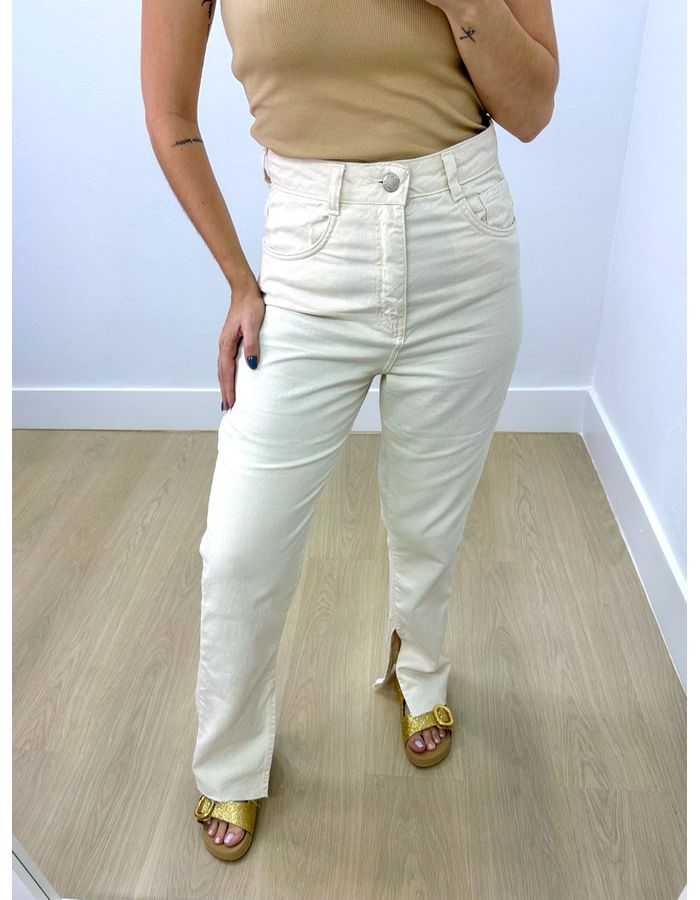 Calça Boot Cut Cru - Stefânia Dinardi Store