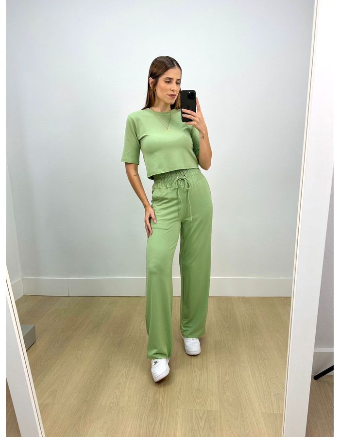 Conjunto Moletinho Manu Verde ... - Stefânia Dinardi Store