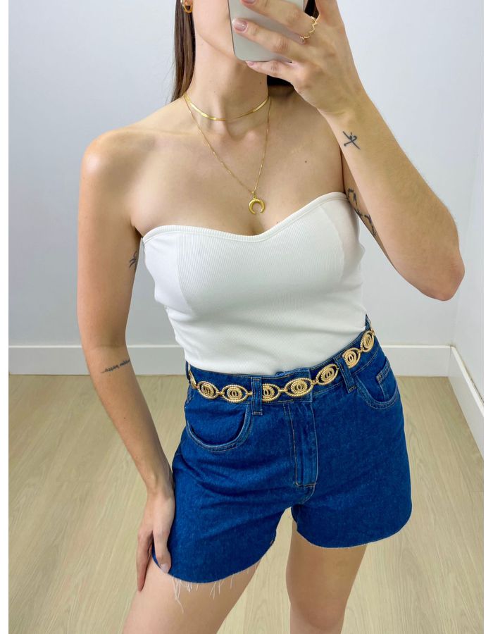 Cropped Tomara Que Caia Off Wh... - Stefânia Dinardi Store