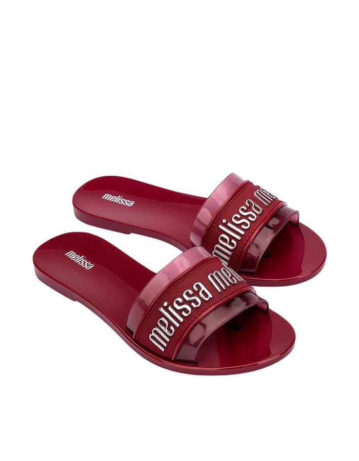 Melissa M Lover Slide II Verme... - Stefânia Dinardi Store