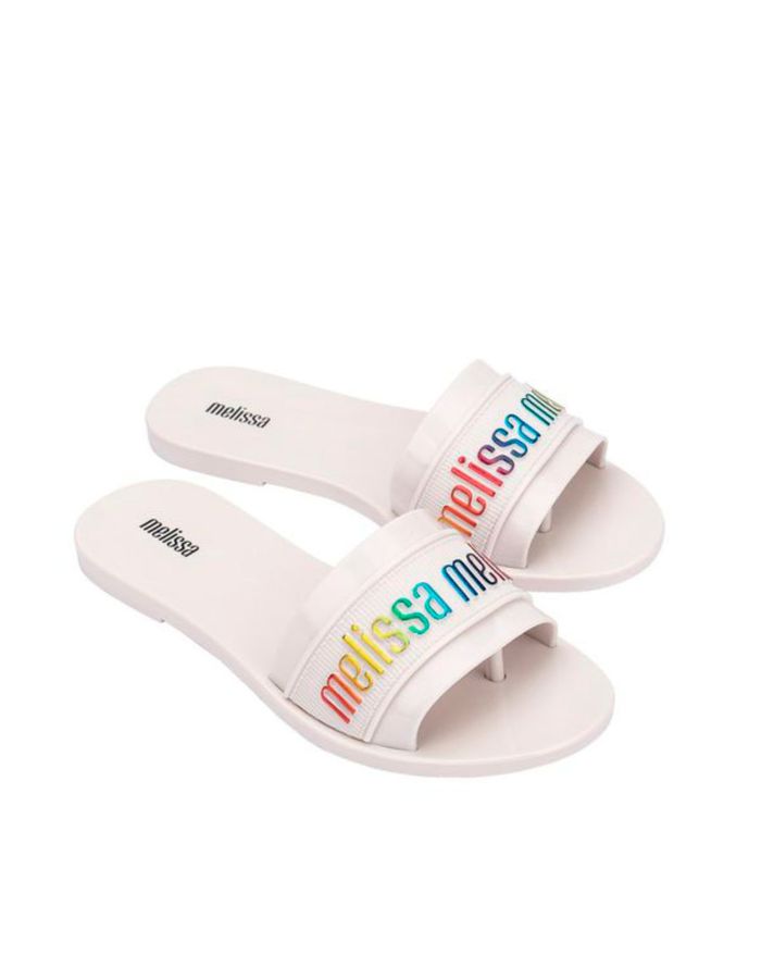 Melissa M Lover Slide II Branc - Stefânia Dinardi Store