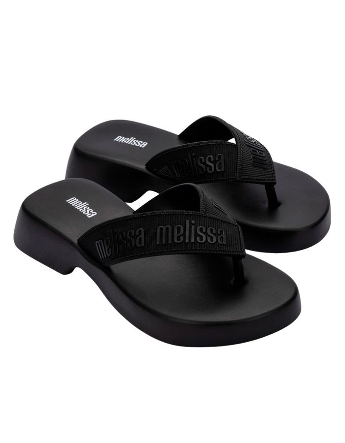 Melissa Flatform M Lover Preto - Stefânia Dinardi Store