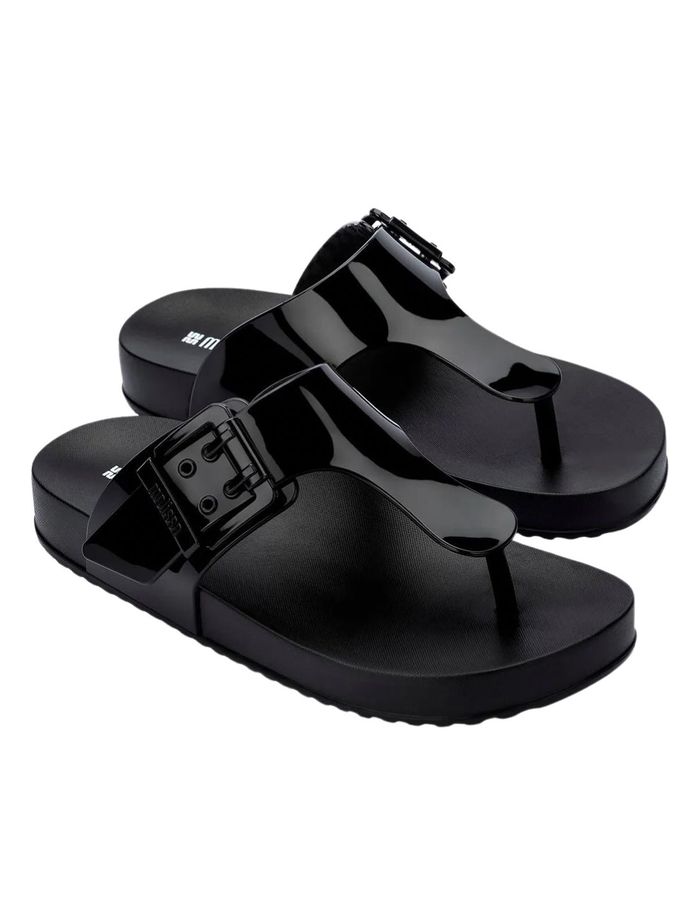 Melissa Cozy Flip Flop Preto - Stefânia Dinardi Store