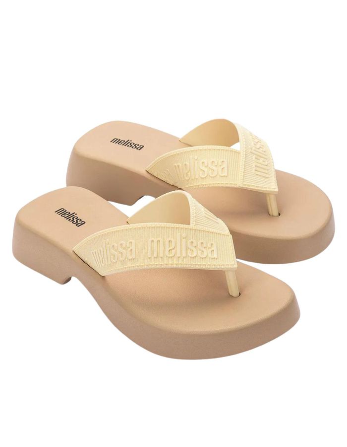 Melissa Flatform M Lover Bege - Stefânia Dinardi Store