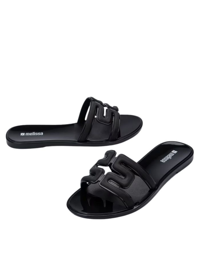 Melissa M Slide Preto - Stefânia Dinardi Store