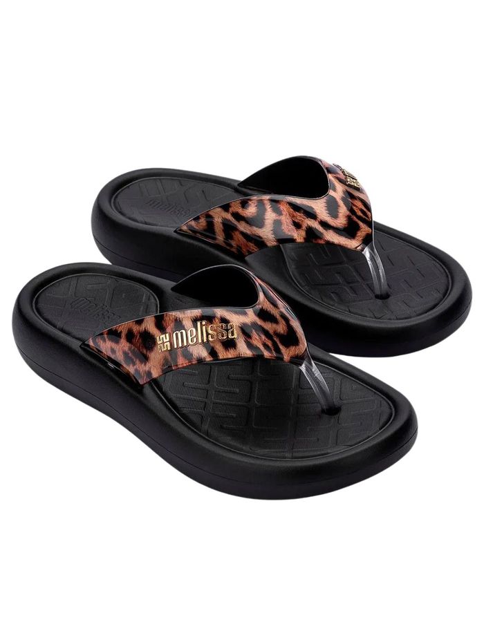 Melissa Station Flip Flop Pret - Stefânia Dinardi Store