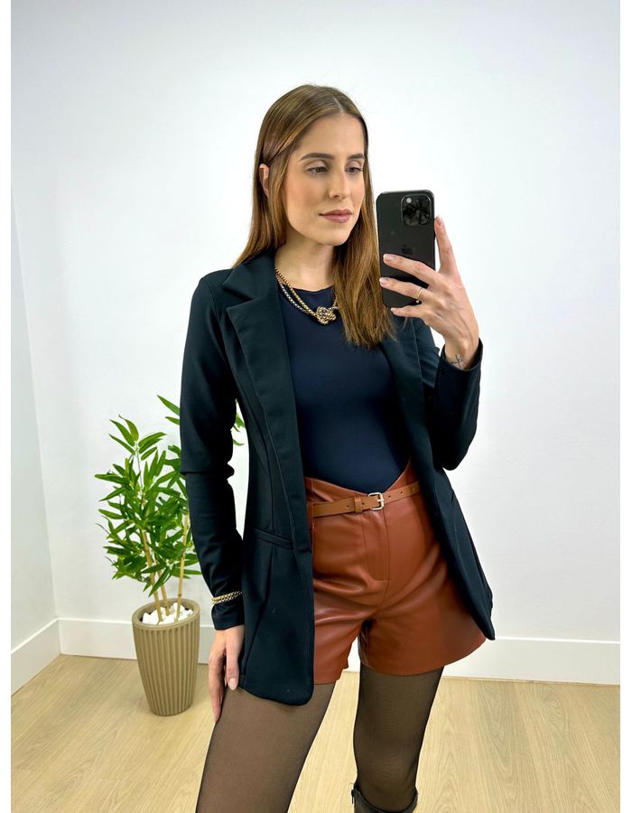 Blazer Juliana Preto - Stefânia Dinardi Store