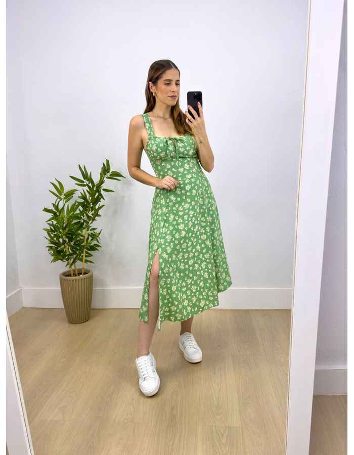 Vestido Catarina Verde - Stefânia Dinardi Store