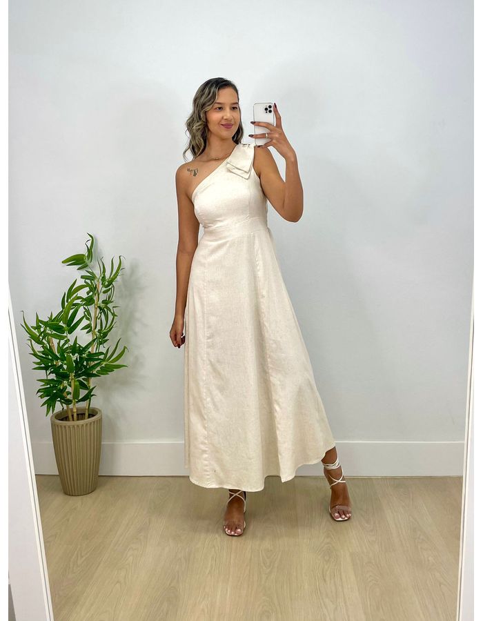 Vestido Lorena Cru - Stefânia Dinardi Store
