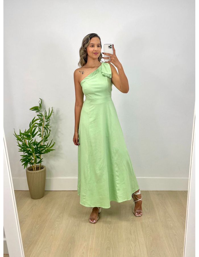 Vestido Lorena Verde - Stefânia Dinardi Store