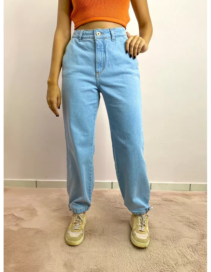 CALÇA MOM JOGGER JEANS CL... - MOOD STORE