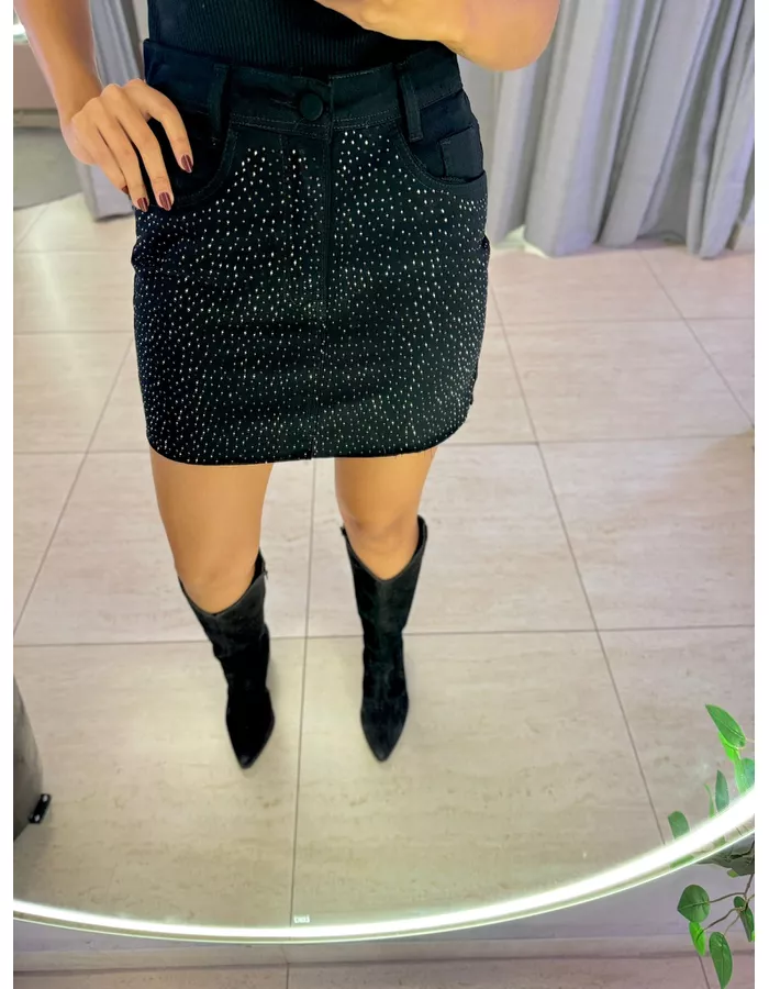 SAIA JEANS PRETO BRILHO P... - MOOD STORE