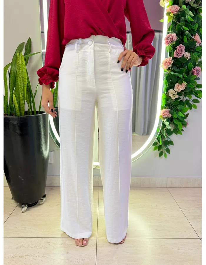 CALÇA PANTALONA LUIZA OFF - MOOD STORE