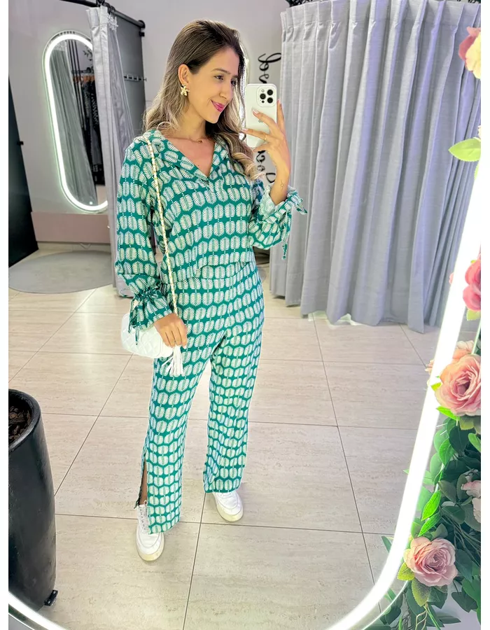 CONJUNTO ELISA VERDE - MOOD STORE