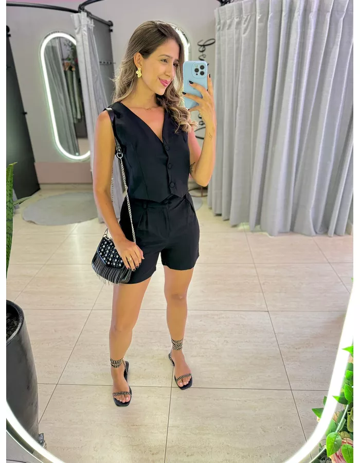 CONJUNTO BELGICA PRETO - MOOD STORE