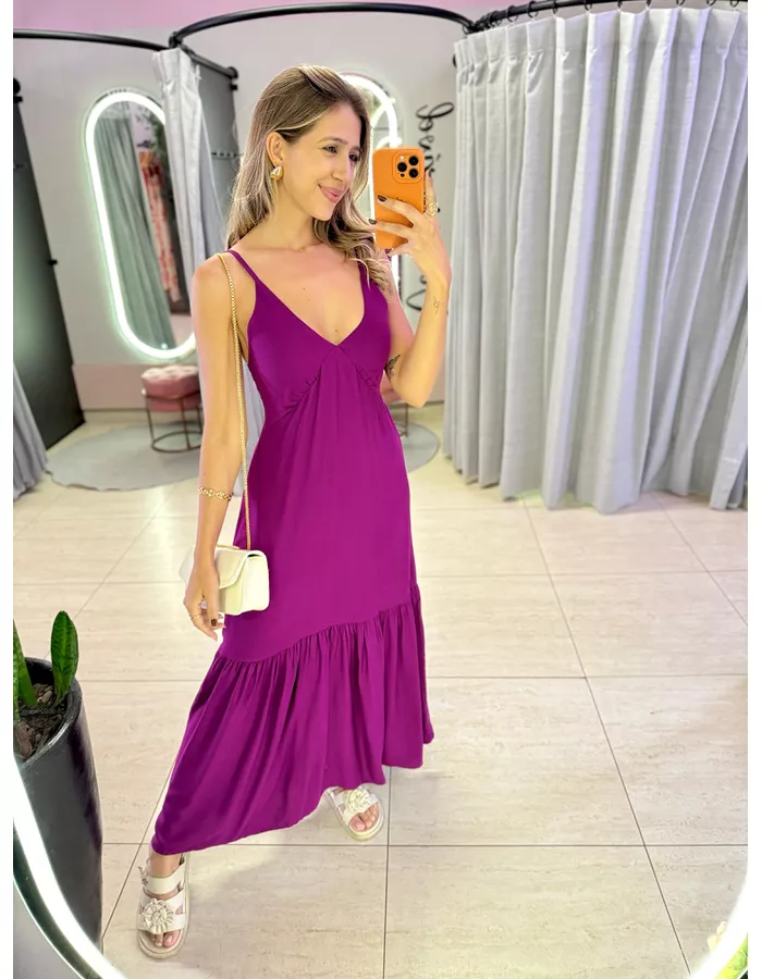 VESTIDO LONGO ANA HELENA ... - MOOD STORE