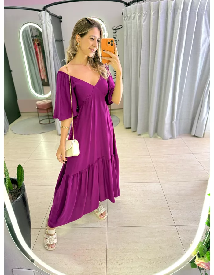 VESTIDO ALICIA ROXO - MOOD STORE