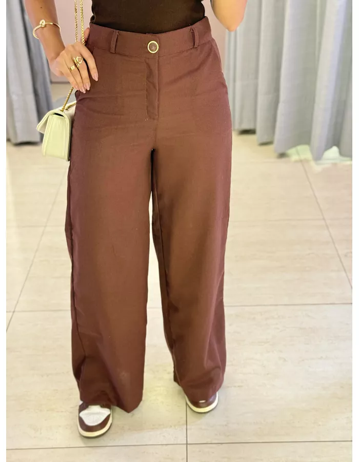CALÇA PANTALONA LINHO BÁS... - MOOD STORE