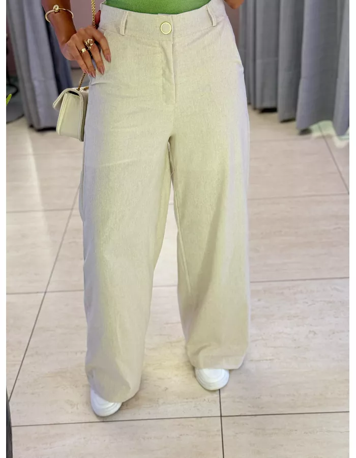 CALÇA PANTALONA LINHO BÁS... - MOOD STORE