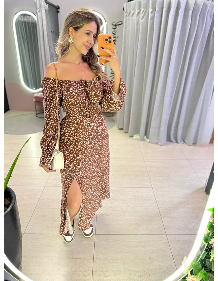VESTIDO VIOLETA MANGA LON... - MOOD STORE
